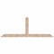 Ekena Millwork Portland Smooth Timber Gable Bracket, Douglas Fir, 96"W x 36"H x 1 1/2"D x 5 1/2"F, 9/12 Pitch GBW096X36X0206POR00SDF - alternate 1